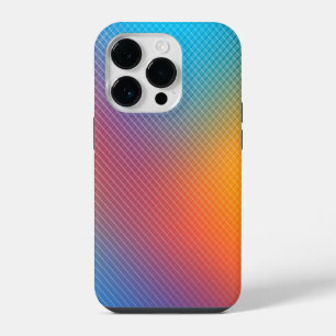 Kleurrijke abstracte holografische achtergrond nr. iPhone 14 plus hoesje