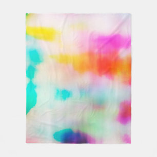  kleurrijke abstracte illustratieachtergrond. fleece deken
