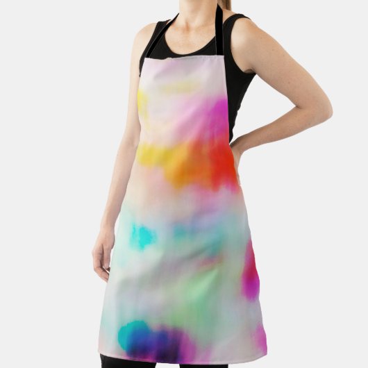  kleurrijke abstracte illustratieachtergrond. schort (Insitu)