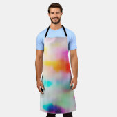kleurrijke abstracte illustratieachtergrond. schort (Gedragen)