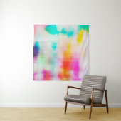  kleurrijke abstracte illustratieachtergrond. wandkleed (In Situ (horizontaal))