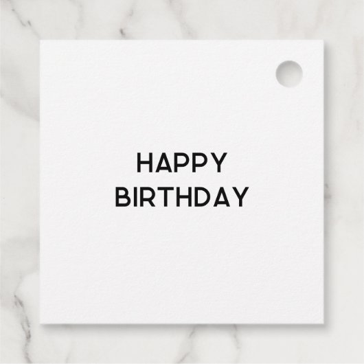 Kleurrijke Abstracte Ink Art Gift Labels (Achterkant)