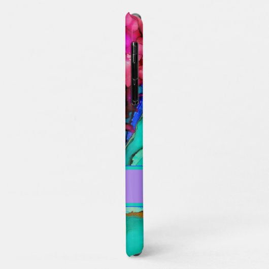 Kleurrijke Abstracte inkt Case-Mate iPhone Case (Achterkant/links)