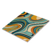 Kleurrijke Abstracte keramische Tegels Tegeltje (Zijkant)