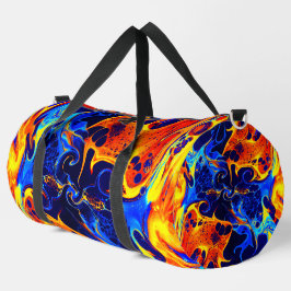 Kleurrijke abstracte kleur golvend plunjezak