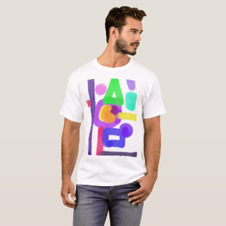 Kleurrijke Abstracte Kunst 14 T-shirt
