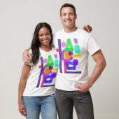 Kleurrijke Abstracte Kunst 14 T-shirt (Unisex)