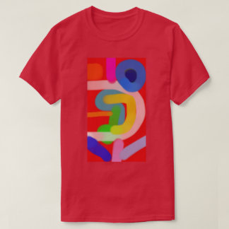 Kleurrijke Abstracte Kunst 15 T-shirt