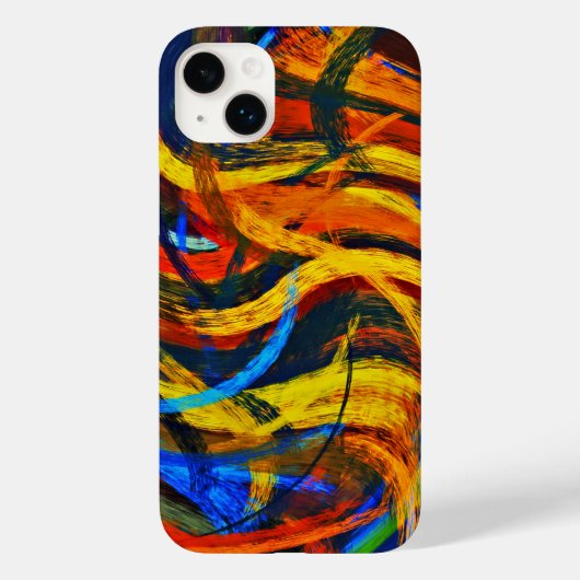 Kleurrijke Abstracte kunst #2 Case-Mate iPhone Case (Achterkant)