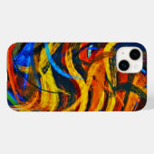 Kleurrijke Abstracte kunst #2 Case-Mate iPhone Case (Achterkant (horizontaal))
