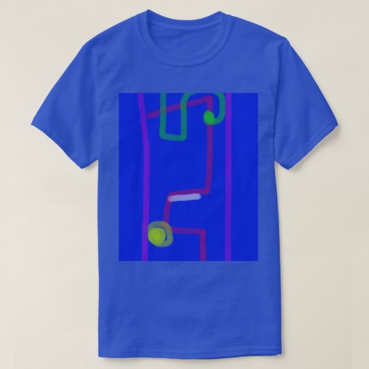 Kleurrijke Abstracte Kunst 3 T-shirt (Design voorkant)