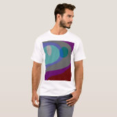 Kleurrijke Abstracte kunst 613 T-shirt (Voorkant volledig)