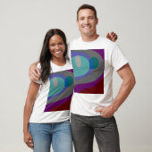 Kleurrijke Abstracte kunst 613 T-shirt (Unisex)