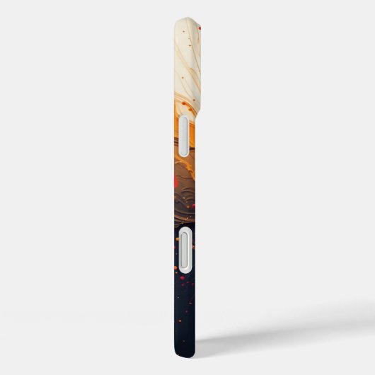 Kleurrijke Abstracte kunst Case-Mate iPhone Case (Achterkant / Rechts)