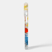Kleurrijke Abstracte kunst Case-Mate iPhone Case (Achterkant / Links)