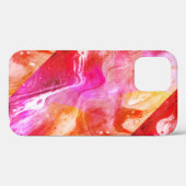 Kleurrijke Abstracte Kunst Case-Mate iPhone Hoes (Achterkant (horizontaal))