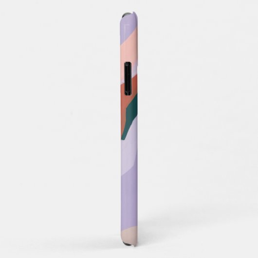 Kleurrijke Abstracte kunst Custom Name Case-Mate iPhone Case (Achterkant/rechts)