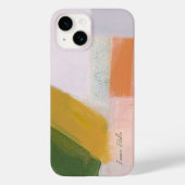 Kleurrijke Abstracte kunst Custom Name Case-Mate iPhone Case (Achterkant)