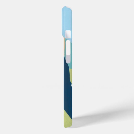 Kleurrijke Abstracte kunst Custom Name Case-Mate iPhone Case (Achterkant / Links)