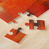 Kleurrijke Abstracte Kunst Danser Legpuzzel (Zijkant)