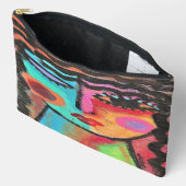 Kleurrijke Abstracte kunst Etui (Open)