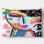 Kleurrijke Abstracte kunst Etui (Achterkant)