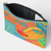 Kleurrijke Abstracte kunst Etui (Open)