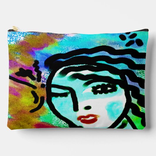 Kleurrijke Abstracte kunst Etui (Voorkant)