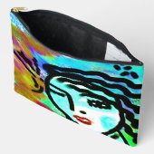 Kleurrijke Abstracte kunst Etui (Open)
