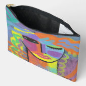 Kleurrijke Abstracte kunst Etui (Open)