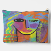 Kleurrijke Abstracte kunst Etui (Achterkant)