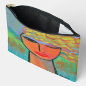 Kleurrijke Abstracte kunst Etui (Open)
