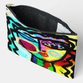 Kleurrijke Abstracte kunst Etui (Open)