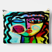 Kleurrijke Abstracte kunst Etui (Achterkant)