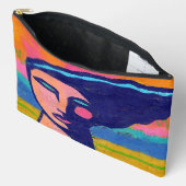 Kleurrijke Abstracte kunst Etui (Open)