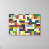 Kleurrijke Abstracte kunst Geometrische Hedendaags Canvas Afdruk (Voorkant)