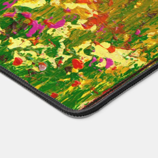 Kleurrijke Abstracte Kunst Kleurrijke Tuin Bureaum Bureaumat (Hoek)