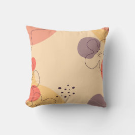 Kleurrijke abstracte kunst kussen