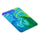 Kleurrijke abstracte kunst magneet (Rechterzijde)