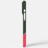 Kleurrijke Abstracte Kunst Monogram Aangepaste Naa Case-Mate iPhone Case (Achterkant / Links)