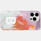 Kleurrijke Abstracte Kunst Monogram Aangepaste Naa Case-Mate iPhone Case (Achterkant (horizontaal))