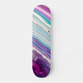 Kleurrijke Abstracte kunst Persoonlijk Skateboard (Voorkant)