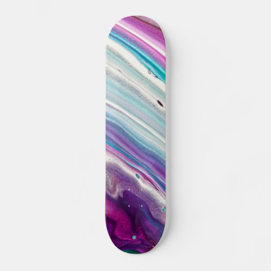 Kleurrijke Abstracte kunst Persoonlijk Skateboard (Voorkant)