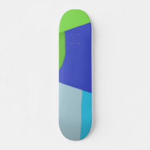 Kleurrijke abstracte kunst persoonlijk skateboard