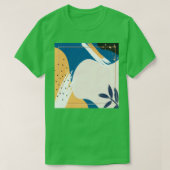 Kleurrijke Abstracte kunst T-shirt (Design voorkant)