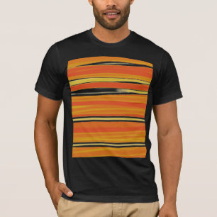 , kleurrijke Abstracte kunst T-shirt