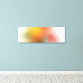 Kleurrijke Abstracte kunst Trendy Modern Red Yello Canvas Afdruk (Insitu (Houten vloer))