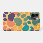 Kleurrijke Abstracte Kunst van Hondpootafdrukken i Case-Mate iPhone Case (Achterkant (horizontaal))