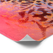 Kleurrijke abstracte kunst voor home decor poster (Hoek)