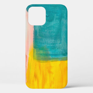Kleurrijke Abstracte kunstschilderende achtergrond Case-Mate iPhone Case